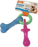 NylaBone Puppy Chew Teething Pacifer