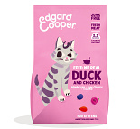 Edgard & Cooper kattenvoer Kitten Eend en Kip 325 gr