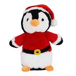 Hondenspeelgoed Pinguin met Kerstpak 32 cm