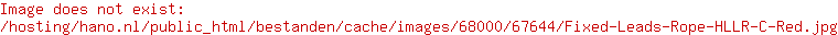 Rogz Beltz Utility hondenlijn lang Fixed Lead M red