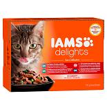 IAMS Delights Sea Collection in Gravy 12 x 85 gr