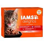 IAMS Delights Land Collection in Gravy 12 x 85 gr