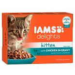 IAMS Delights Kitten in Gravy 12 x 85 gr