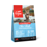 Orijen kattenvoer 6 Fish 1,8 kg