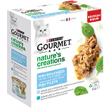 Gourmet kattenvoer Nature's Creations Zeevis 8 x 85 gr