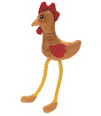 Beeztees hondenspeelgoed Kip Kippi Bruin