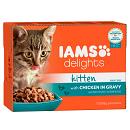 IAMS Delights Kitten in Gravy 12 x 85 gr