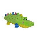 Hondenspeelgoed Krokodil met Piep <br>28 cm