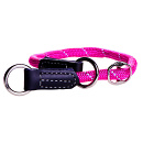 Rogz Sliphalsband Rope Roze