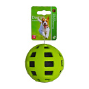 Hondenspeelgoed Crinklebal met Gaten Groen Ø 9 cm