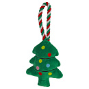 Hondenspeelgoed kerstboom met Flosstouw