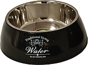 Voerbak Water/Food zwart