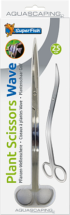 SuperFish RVS Plantenschaar Golvend 25 cm