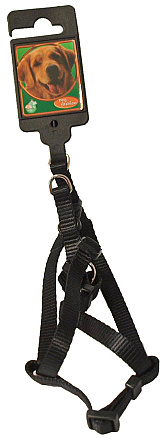 Nylon hondentuig zwart