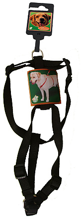 Nylon hondentuig zwart