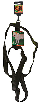 Nylon hondentuig zwart