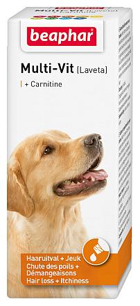 Beaphar Multi-Vit hond met carnitine 50  ml
