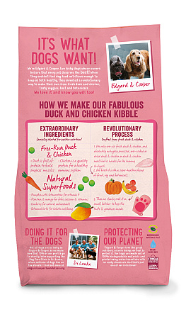 Edgard & Cooper hondenvoer Puppy eend en kip 2,5 kg