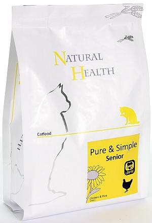 Natural Health kattenvoer Pure & Simple Senior 400 gr