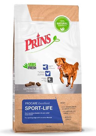 Prins hondenvoer ProCare Sport-Life Excellent 15 kg