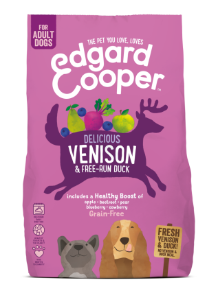 Edgard & Cooper hondenvoer Adult hert en eend 700 gr