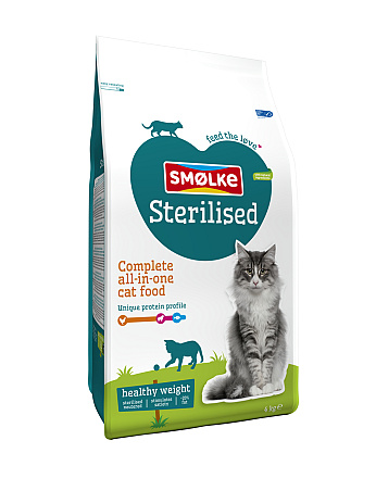 Smølke kattenvoer Sterilised 4 kg