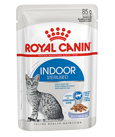 Royal Canin Kattenvoer Indoor in Jelly 12 x 85 gr