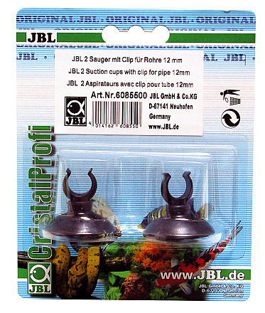 JBL Universele zuignap met klem 12 mm 2 st