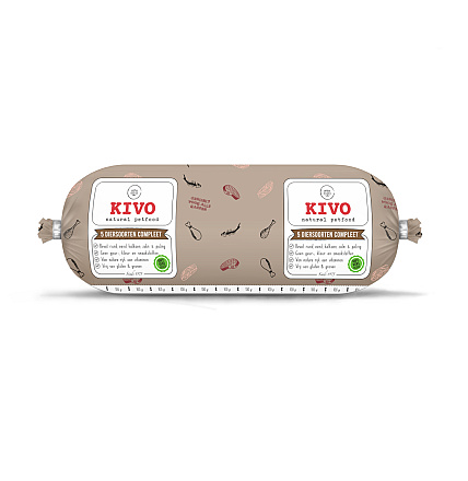 Kivo Hondenvoer<br> 5 Diersoorten Compleet<br> 1 kg