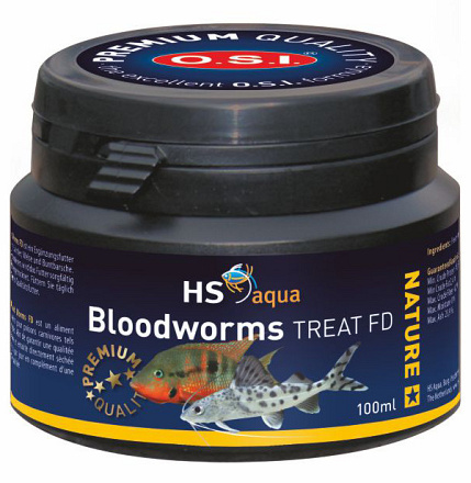HS Aqua Nature Treat Blood Worms 100 ml