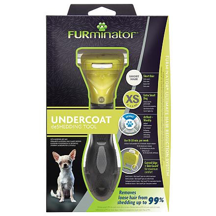 FURminator Undercoat hond korthaar XS