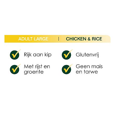 Premium Care Original Adult Large<br> Chicken & Rice 12 kg