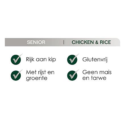 Premium Care Original Senior Chicken & Rice 12 kg