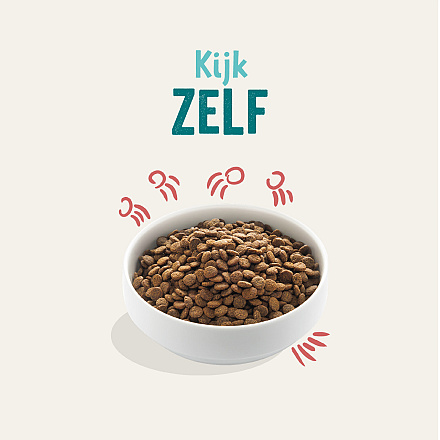 Edgard & Cooper hondenvoer Senior kip en zalm 700 gr