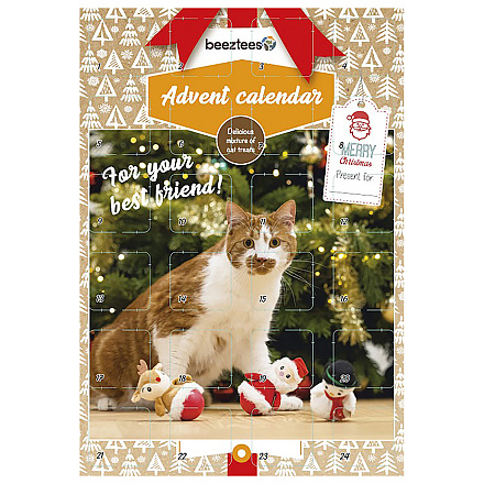 Beeztees Kerst Adventskalender Kat Purr