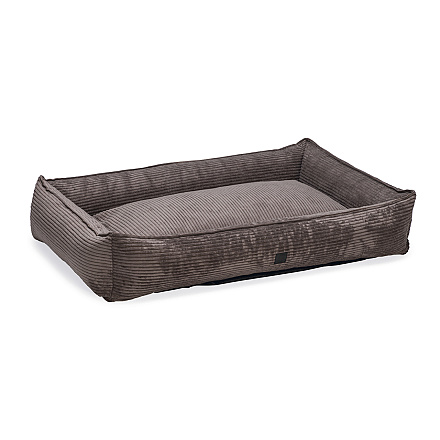 Designed by Lotte Hondenmand Ribbed Bruin