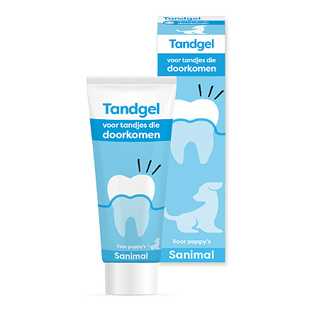 Sanimal Tandgel voor Tandjes die doorkomen 50 gr