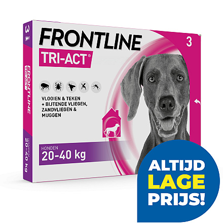 Frontline Tri-Act<br> L 20-40 kg 3 pip