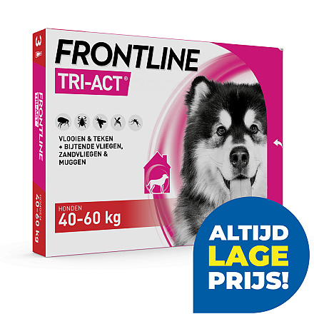Frontline Tri-Act<br> XL 40-60 kg 3 pip