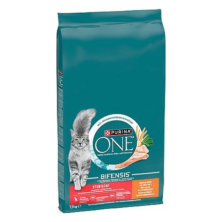 Purina One Kattenvoer Sterilcat Kip & Tarwe 7,5 kg