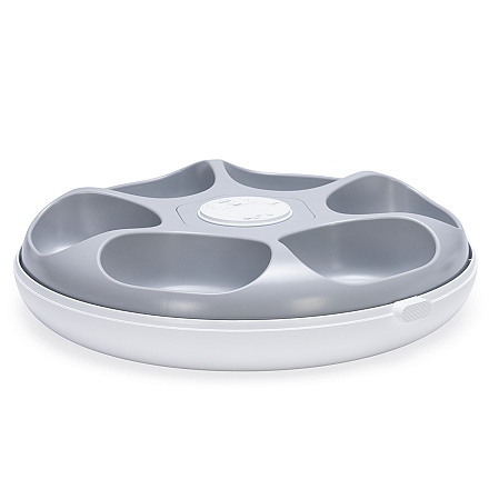 Beeztees Automatische Voerbak Onni Wit <br>180 ml