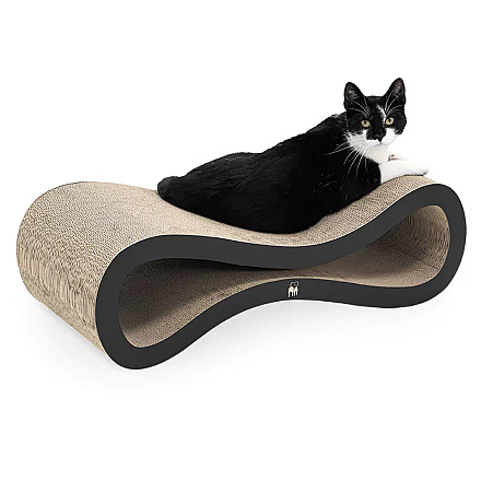 Petrebels Krabkarton Scratch 'n Rebel Simba 75 Black