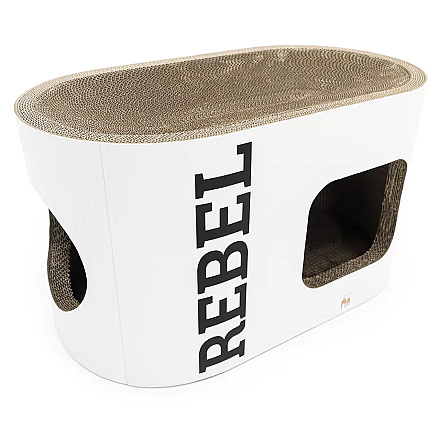Petrebels Krabkarton Scratch 'n Rebel Ruby 60 White