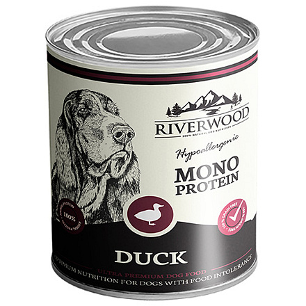 Riverwood Hondenvoer Monoproteine Duck 400 gr