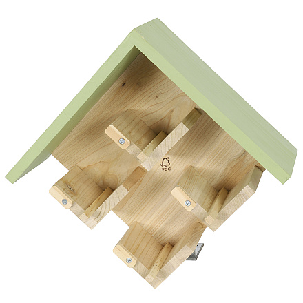 Pindakaaspothouder <br>4-Pot Groen Dak