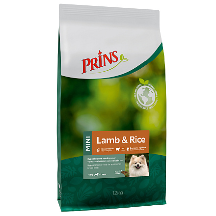Prins Hondenvoer Procare Mini Lamb & Rice 12 kg
