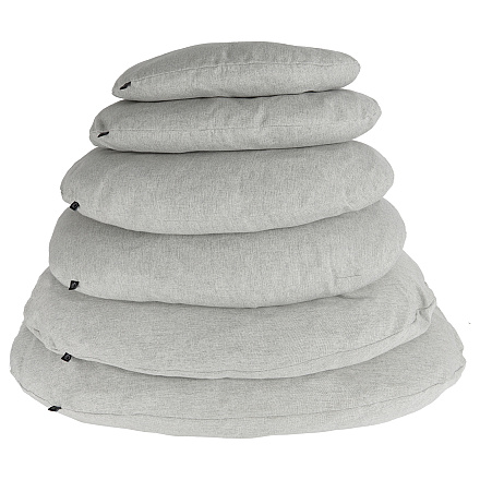 Boony Hondenkussen met Rits Lichtgrijs