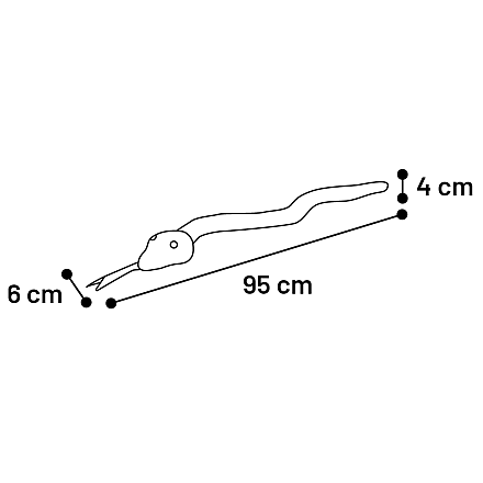 Flamingo Hondenspeelgoed Flocco Touw Rood 95 cm