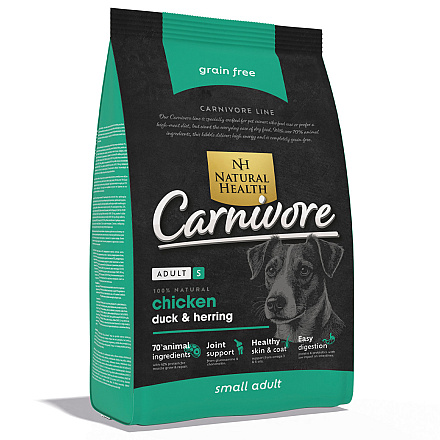 Natural Health Hondenvoer Adult S Carnivore 2 kg