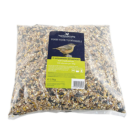 Vogelbescherming Nederland 4-seiz. strooivoer 2,5 kg